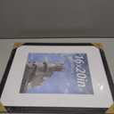 16x20 Black Picture Frame - Wood Frame with Tempered Glass, Displays 11x14 with Mat or 16 x 20 Photo, for Any Wall - Hang Horizontal or Vertical, 1 Pack