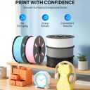 JAYO PLA 3D Printer Filament Bundle 1.75mm 10-Pack 11kg Reusable Spool