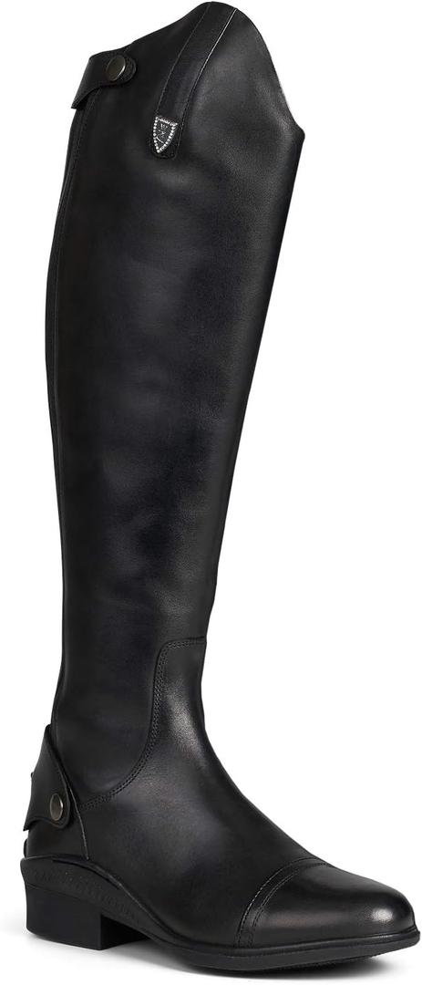 HORZE Duvall Womens Tall Dress Boots - Black - 9R