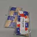 2 x QQSD Texas Toothpick Flag Small Mini Texas Cupcake Topper Flags, 100 pcs