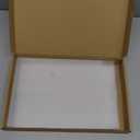 Kathfly 3 Pcs 8.5x11'' Slat Wall Sign Holders, Clear Slatwall Picture Frames Brochure Holders Accessories, Display Shelves Frame Mount Sleeve for Panel Advertise Flyer