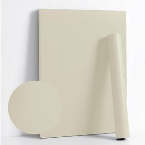 Dimoon 236''x15.7'' Beige Skin Peel and Stick Wallpaper Contact Paper Modern Self Adhesive Wall Paper Removable Renter Friendly Textured Solid Shelf Cabinet Vinyl Roll (236''x15.7'',Beige Skin)