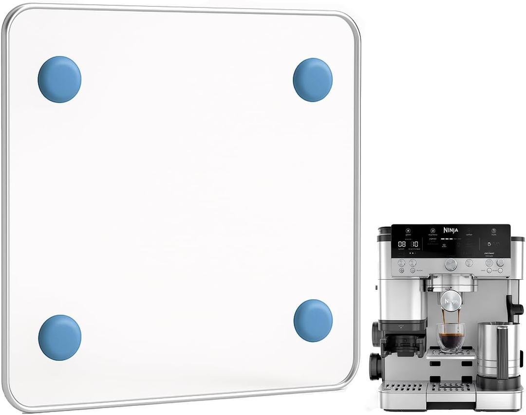 Espresso Coffee Sliding Tray for Ninja Luxe Cafe Accessories Breville Espresso Machine Accessories, Transparent Acrylic Coffee Slider Board Compatible with ninja luxe cafe espresso machine ES601&ES701