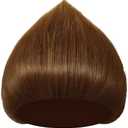 Geyoga 1 Pcs Unisex Funny Wig Hairy Costume Funky Hairband Crazy Wig Hair for Halloween Costume Party (Brown)