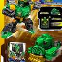Transformable Robot Toys Transforming Tank to Robot, 5 Year Old Boy Birthday Gift, STEM Toys for Ages 5-7, Preschool Construction Building Toys for Kids, Toy for 3 4 5 6 7 8 Year Old Boy