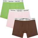 Organic Basics Men's Easy 6" Cotton Boxer Brief Underwear (Large)