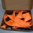 Jet Ski Ratchet Strap,3 Point Tie Down Strap for Jet Ski, Seadoo, Trailer, Truck, Wave Runner,PWC,3000 lbs Break Strength,S Hooks with Latch (1.5" x 10Ft)