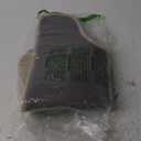  Toilet Rugs U-Shaped 24x20, Extra Soft and Absorbent Microfiber Bathroom Rugs, Non-Slip Plush Shaggy Bath Mat, Machine Wash Dry, Contour Bathroom Mats for Toilet Base, Beige