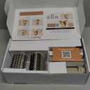 Shark FlexStyle Air Styling & Drying System, Powerful Hair Dryer Brush & Multi-Styler with Auto-Wrap Curlers, Paddle Brush, Oval Brush, Concentrator Attachment, Stone, HD430