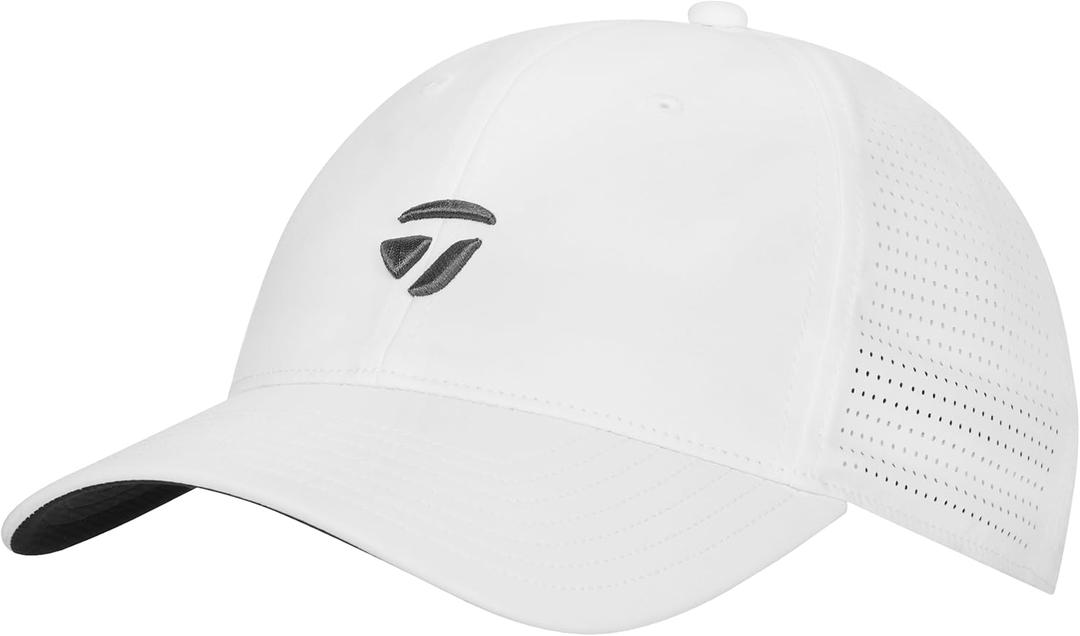 TaylorMade Golf 2026 Hamptons Perforated Hat Light Green Adjustable