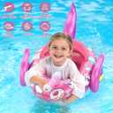 Kids Pool Floats with Water Gun, Unicorn Toddler Inflatable Pool Toys for Kids Age 3-8 Years Old, Summer Outdoor Water, Beach, Swimming Pool Toys Gift for Boys and Girls