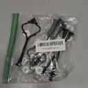 uxcell 2 Set Cake Tray Stand Handle Cupcake Dessert Plate Hardware Fitting Holder Rod Stand Handle for Cake Stand Wedding Party, 3-Tiers Mini Crown Black