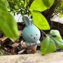 4 Pcs Plant Terracotta Self Watering Spikes, Vacation Plant Self Watering Devices, Clay Plant Watering Stakes Suitable for Indoor Plant Watering Globes Bunny Gifts Women Mom Grandma Wife Rabbit