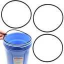 Captain O-Ring - Replacement 151122 O-Rings Compatible with Pentair Pentek Big Blue Water Filters OEM Size ORing Buna-N (3 Pack)