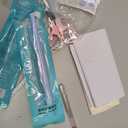 MSDADA 21PC Punch Needle Kit, Adjustable Punch Needle Tool, Wooden Handle Embroidery Pen Kits, Hoops, Cloth, Punch Needle Set Adults Beginner for DIY Craft, Perfect for Decoration and Gifts(Blue)