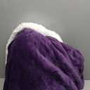 Electric Heated Blanket Full Size 72"x84", Soft Flannel with Overheat Protection, 9 Adjustable Heat Settings & 10-Hour Auto-Off Timer, Fast Heating for Winter Comfort, Dark Purple