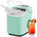 NEWBULIG Ice Maker, Countertop Ice Machine with Handle