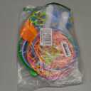 JOYIN Big Bubble Wands Set Bulk for Kids Summer Outdoor Toy Game Activity Party Favors, 18 Pcs Giant Bubble Maker with Tray, 12" Large, 6 Pcs Solution Suitable for All Age People
