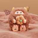 Giggle Monster Marshmallow Dreams Series Vinyl Plush Blind Box Random Design Action Figures Collectible Toys Home Decorations Holiday Birthday Gifts (Single)