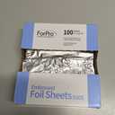 ForPro Embossed Foil Sheets 500S, Aluminum Foil, Pop-Up Dispenser, for Hair Col