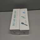 2 x Double-Sided Pet Dog Cat Brush for Detangling Deshedding & Removing Small Mats plus Rubber Dog Bath Brush for Grooming, Shedding, Massage & Skin Care Brush - Best Pet Detangler Brushes