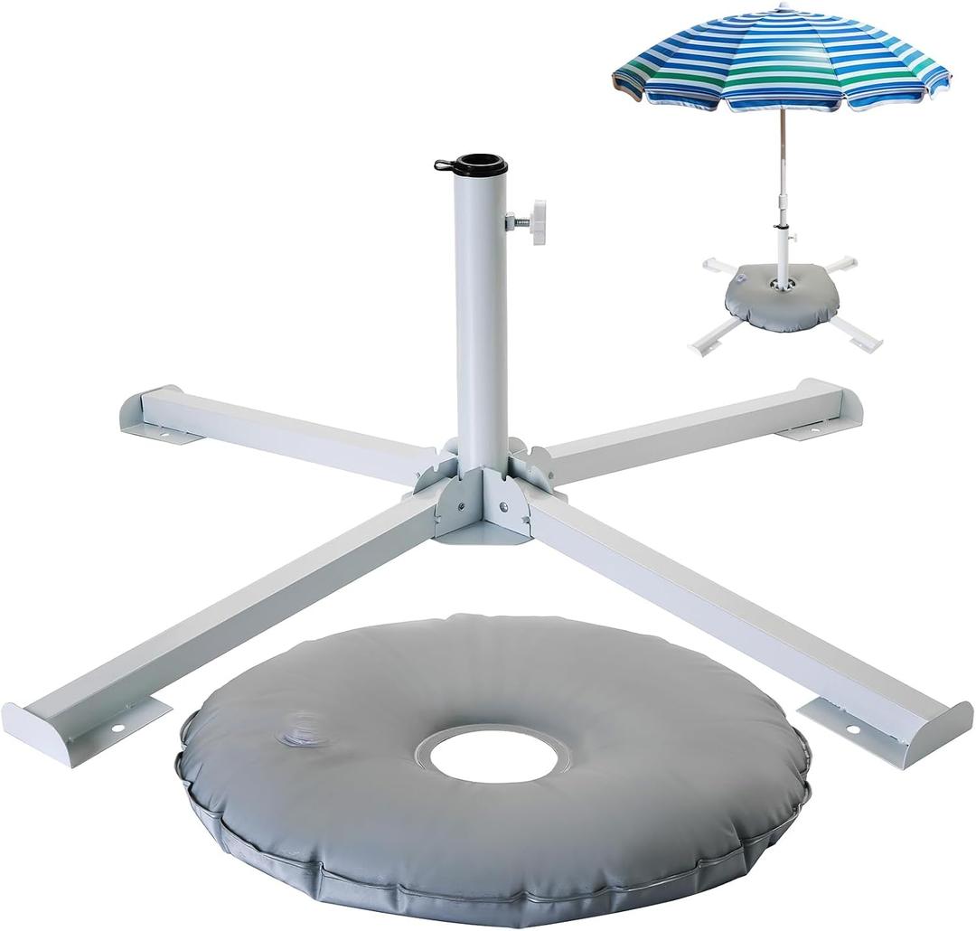 Portable Beach Umbrella Stand, Foldable Umbrella Stand