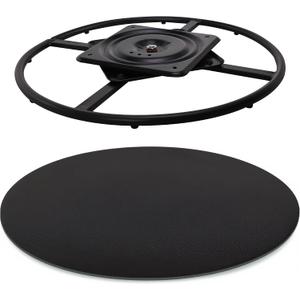 24 inch Swivel Base for Recliner Chair with 27.5 inch Pad, Couch Chair Replacement Parts 360 Degree Ball Bearing Rotating Ring Plate Kit