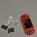 16 Bit Handheld Game for Kids, 3.0'' Large Screen Retro Gaming Player, Preloaded 200 HD Retro Kids Games with 2 Cartridges for Birthday Gift, Video Games for Boys & Girls Aged 4-12(Red)