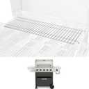 Utheer Warming Rack for Nexgrill 720-0830x, Stainless Steel | 25.7 x 7.2 inch upper rack replacement adds warming space for Nexgrill 6 burner gas grills