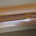 2" Cordless Wood Blinds for Indoor Windows, Window Blinds Cordless for Home, Venetian Blackout Blinds & Shades for Bedroom, Kitchen, Room Darkening Privacy, Brown, 35" W x 36" H