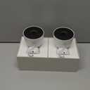 Google Nest Cam Outdoor (Wired, 2nd Gen) - 2 Pack - Security Camera with 2K Video and Gemini, Night Vision, 2-Way Audio - Works with Google Home - 2025 Model - Snow