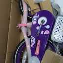JOYSTAR Paris Girls Bike for Ages 3-8 Years Old, 14 16 18 Inch Kids Bike with Training Wheels, Basket and Handbrake, Multiple Colors