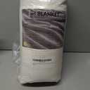 COOVA Ultra Soft Faux Fur Twin Blanket – Fuzzy Fluffy Cozy Microfiber Blankets, Warm Thick Plush Sherpa Fleece Throw Blanket for Couch,Bed,Sofa,Ideal Gift for Women.(Ivory White, 60"x80")