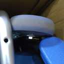 Bedside Commode with Wheels - Rolling Shower Chair for Elderly and Disabled - 3 in 1 Shower Wheelchair 400 LBS Capacity, HDB-697A