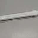 Frosted Glass Window Privacy Film White Brushed, 23.6'' x 78.7''