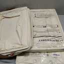 Pack of 3 Large Capacity Storage Bins Closet Organizer Sturdy Foldable Fabric Storage Boxes for Organizing Clothing,Sheets,Toys,Shelves Basket Storage Bin With Handles