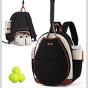 Sucipi Tennis Bags for Women, Quilted Tennis Racket Bag Backpack for Tennis Racquet, Pickleball Paddles, Badminton