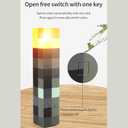 Light-up Wall Torch Lamp with 3 Lighting Levels, Hand Held & Wall Mountable Table Lamps, USB Rechargeable Night Light, Costume Cosplay Bedside Lamp for Home/Office Decor