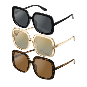 miyya Oversized Polarized Sunglasses Women, Trendy Retro Sun Glasses for Women 2025, Oversized Shades