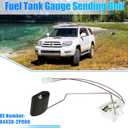 X AUTOHAUX No.94430-2P000 Fuel Tank Float Gauge Sending Unit Fuel Level Sensor for Hyundai Santa Fe 2.4 2010-2012 Black Silver Tone