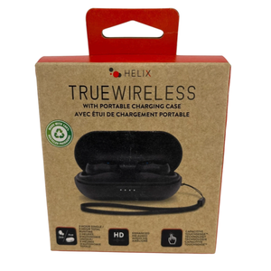 Helix True Wireless Wireless Earbuds Headphones NEW Sealed 810061145127 V1-1123