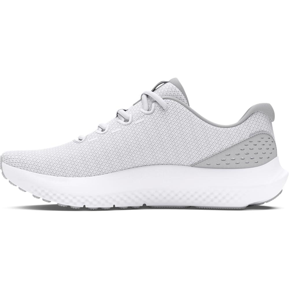 Under Armour Men's Charged Surge 4, 100 White, 9