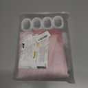 SVBright Pink Gray Flower Shower Curtain, Peony Floral Spring Watercolor Shower Curtain Woman Rose Nature Abstract Modern 60Wx72L Inch 12 Pack Hooks Polyester Waterproof Fabric Bathroom Panels