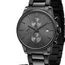 Stylish Stainless Steel Chronograph Watches for Men with a Hefty, Solid-Build Feel  Waterproof Quartz Mens Watches with Auto Date & Second Subdials, Valentines Day Gifts for Him, Boyfriend, Husband, Dad