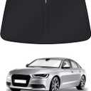 KUST Windshield Sun Shade for Audi A6 Accessories 2019-2024 2025 Window Shade Sun Visor Cover Foldable Blocks UV Rays Keep Your Car Cooler