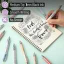 Mr. Pen- Christian Pen Set, 50 Pack, Black Ink, Gradient Ombre, Bible Verse Pens Bulk, Ballpoint No Bleed Through