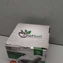 ChefSofi Mortar and Pestle Set - 6 Inch - 2 Cup Capacity - Unpolished Heavy Granite for Enhanced Performance and Organic Appearance - Included: Anti-Scratch Protector