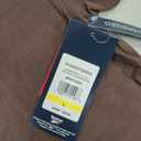 Reebok Women's Embroidery Hit All Short Sleeve Crewneck T-Shirt, Oversized Fit, Lightweight Stretch Cotton Fabric, Large