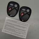 Remote Key Fob Replacement Car Key for 1999 2000 2001 Chevy Silverado S10 GMC Sierra Sonoma / Chevy Suburban Tahoe 2000 2001 GMC Yukon Keyles Entry Remote Key KOBUT1BT,15732803 (Pack of 2