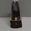 Mechanical Metronomes for Piano Guitar Violin Bass Drum and Other Musical Instruments Loud Sound and High Precision Track Beat and Tempo for Beginners (Wood Grain)